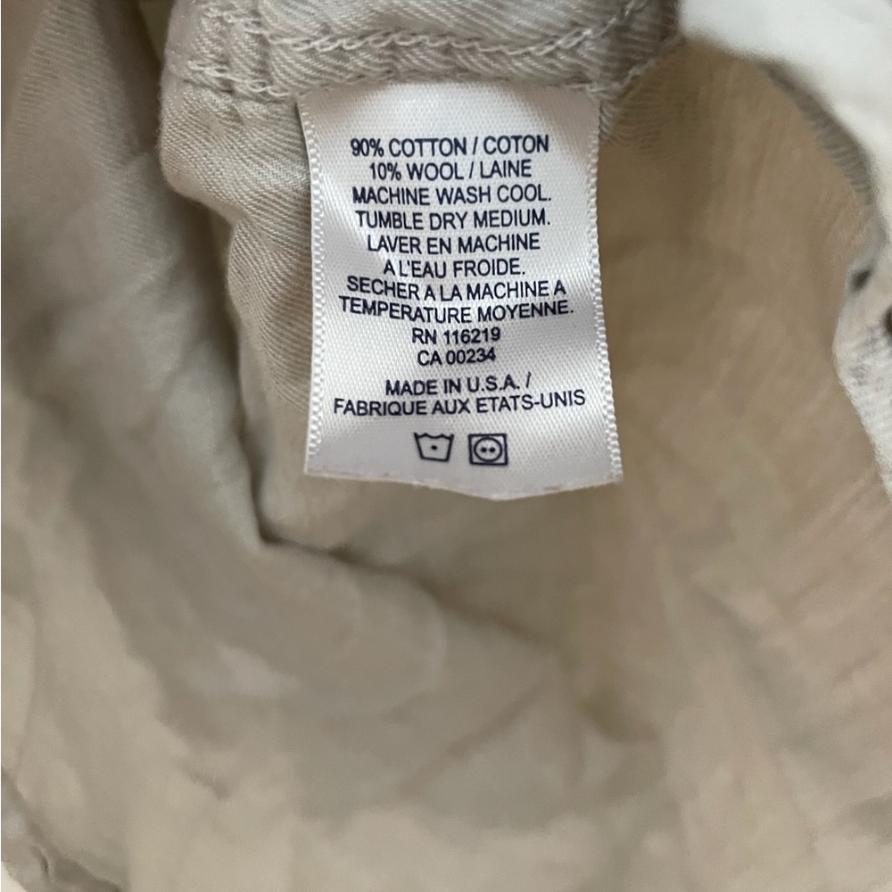 Steven Alan Light Gray Button Down, Size M - image 5